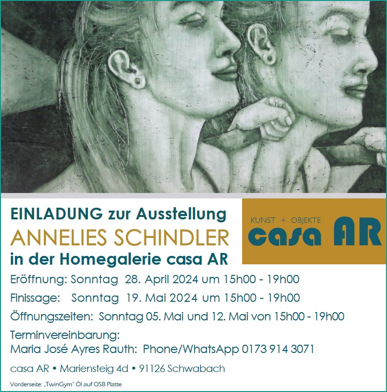 Homegalerie "casa AR", Annelies Schindler