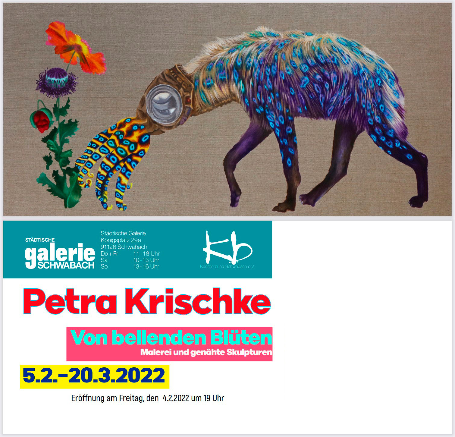 Petra Krischke - von bellenden Blüten