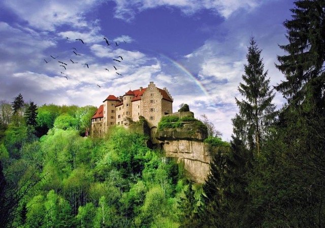 Silvesterfeier mit Hilde Pohl auf Burg Rabenstein